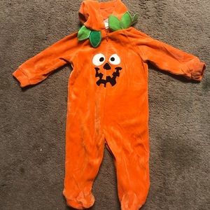 Halloween Pumpkin baby costume 3-6 month